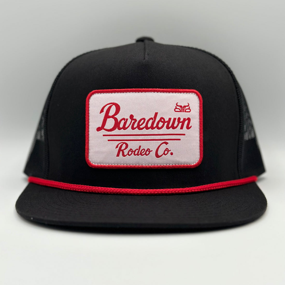 Rodeo Co- Black & Red Flat