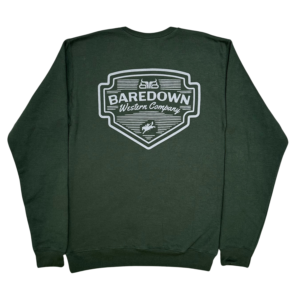 Frontier- Forest Green Crewneck