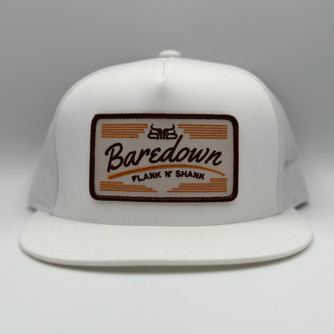 Flank N' Shank - White Flat