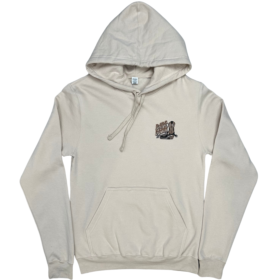 Strapped- Tan Hoodie