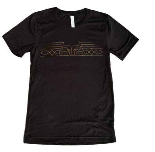 Bootstitch Black/Copper T-Shirt