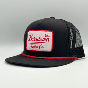 Rodeo Co- Black & Red Flat