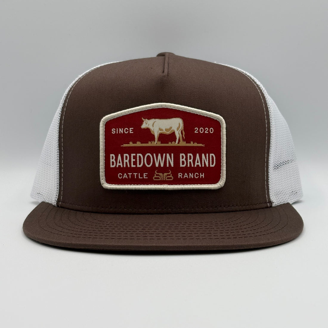 Cattle King Maroon- Brown & White Flat