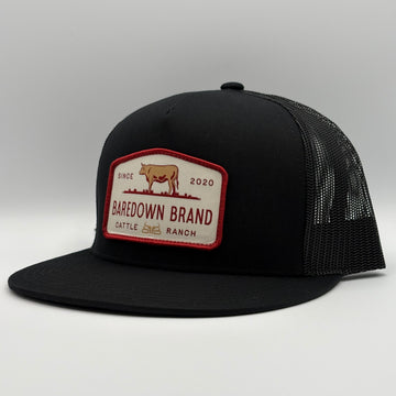 Cattle King Off White- Black Flat