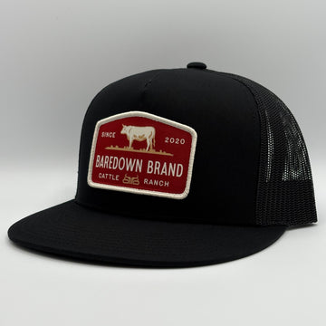 Cattle King Maroon- Black Flat