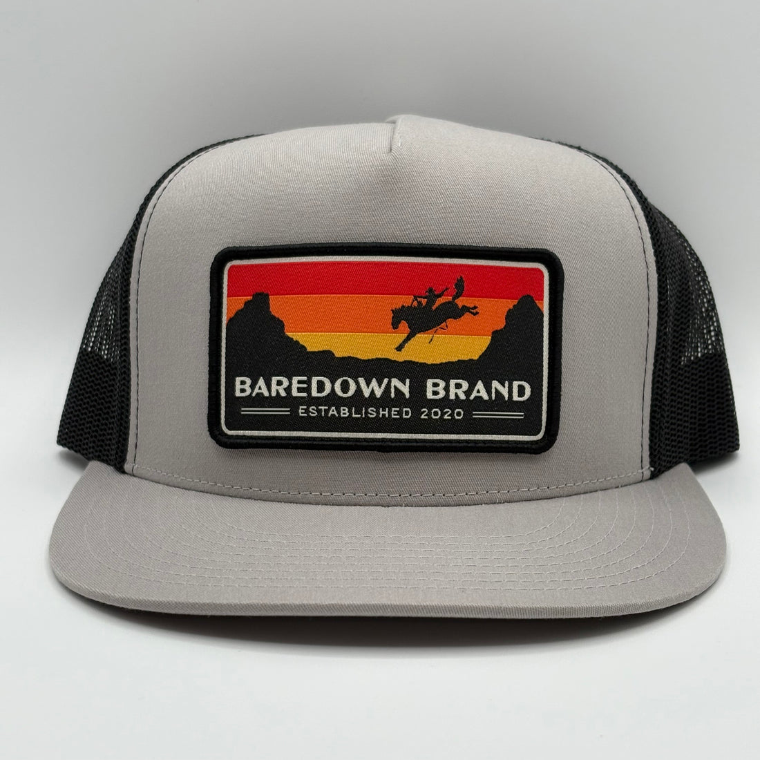 Sunset- Heather Silver & Black Flat