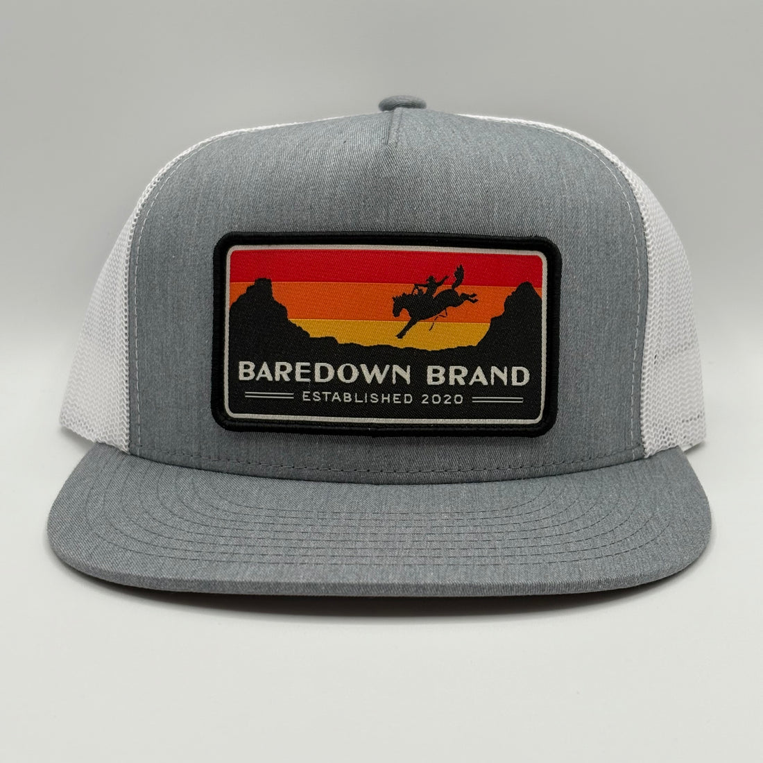 Sunset- Heather Grey & White Flat