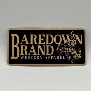 Mayhem Sticker- Gold