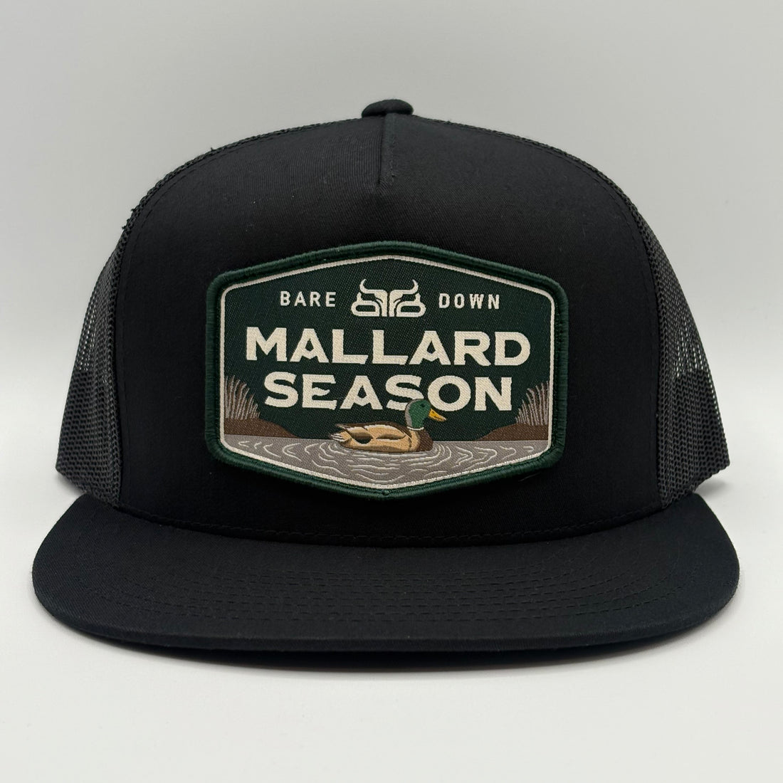 Mallard Season Green- Black Flat