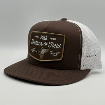 Feather & Field - Brown & White Flat