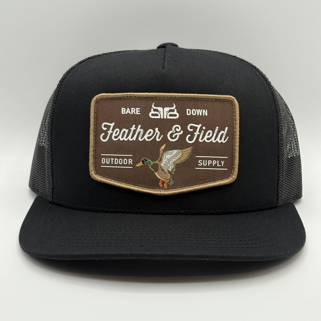 Feather & Field Brown - Black Flat