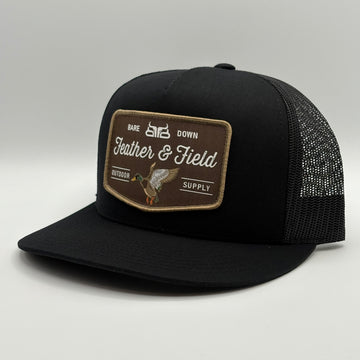 Feather & Field Brown - Black Flat