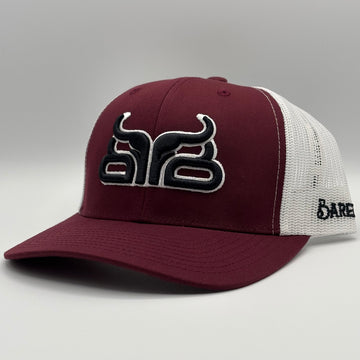Maroon & White