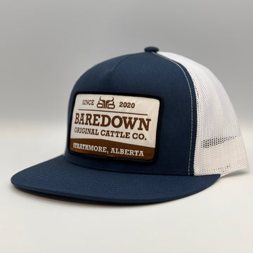 Stockyard- Navy & White Flat