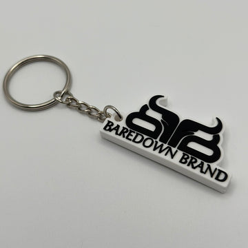 Silicone Logo Keychain