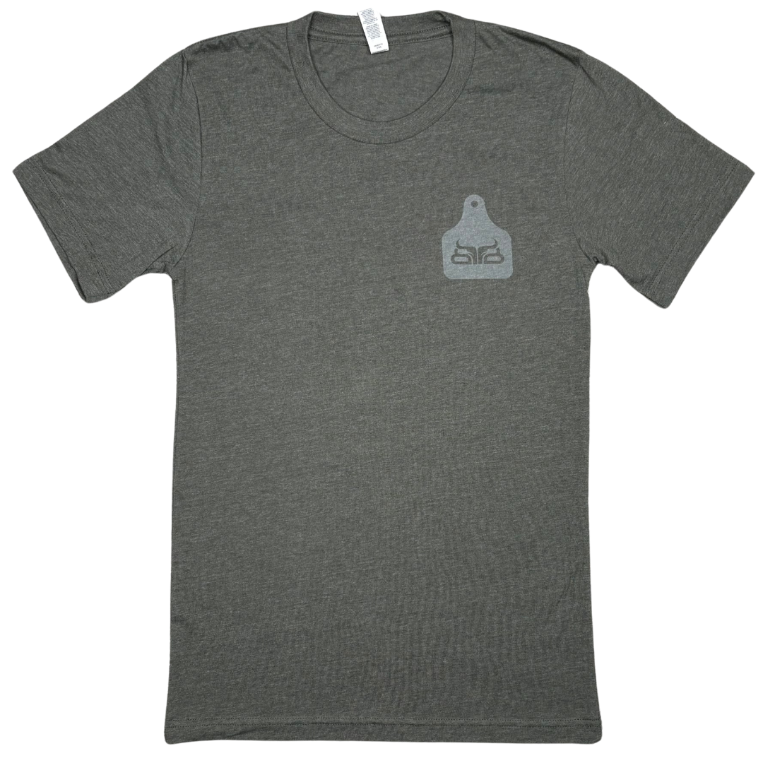 Born to Buck- Heather Olive T-Shirt