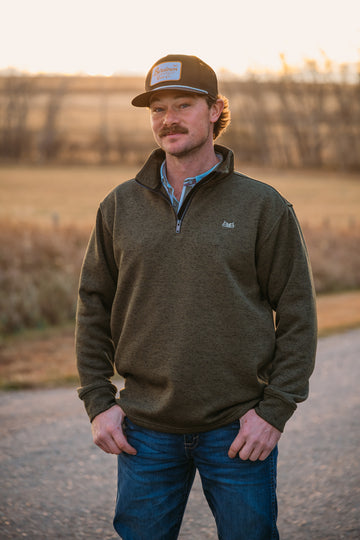 Peak- Olive Men’s 1/4 Zip