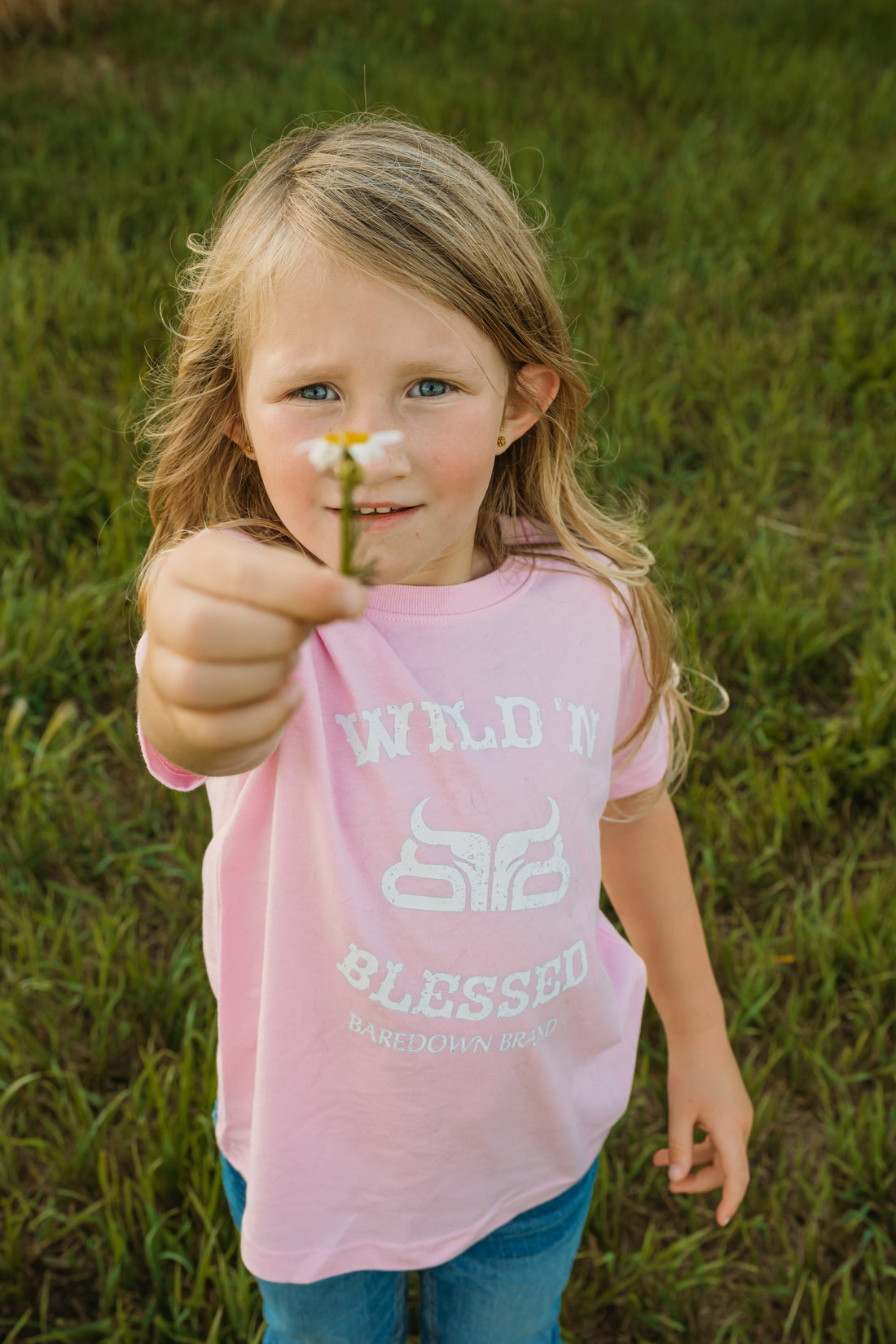 Toddler Pink Wild N Blessed