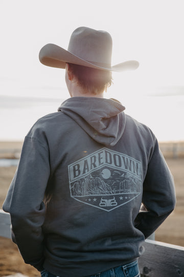 Utah- Charcoal Hoodie