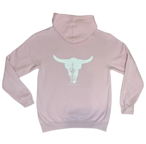 Mesquite- Pink Hoodie