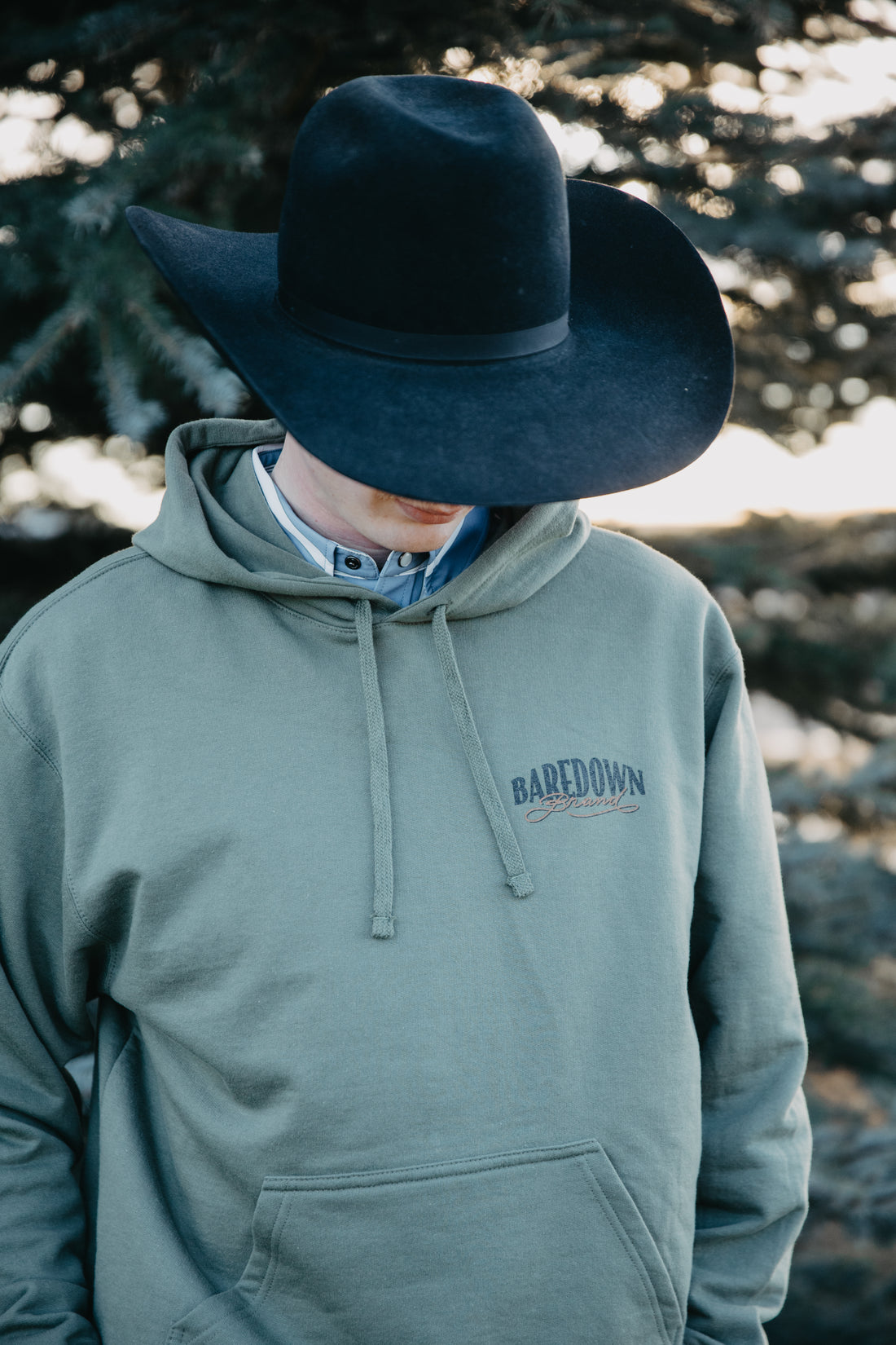 Locked- Olive Hoodie