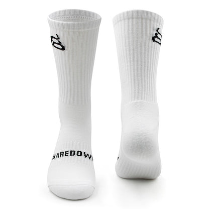 Crew Socks-White (2 pk)