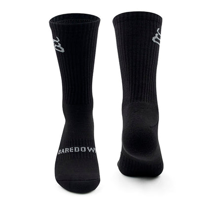 Crew Socks-Black (2 pk)