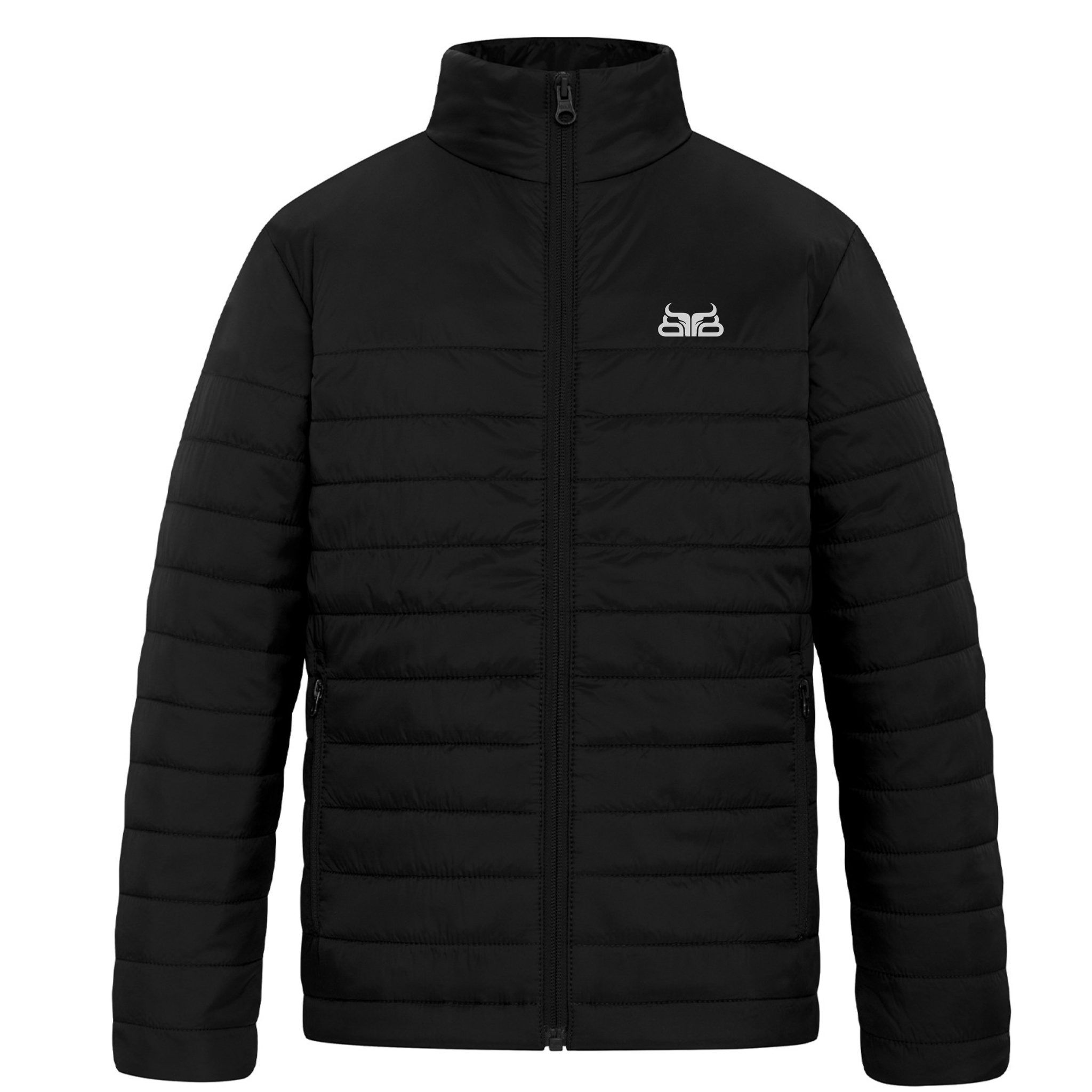 Men's Puffer Jacket- Black