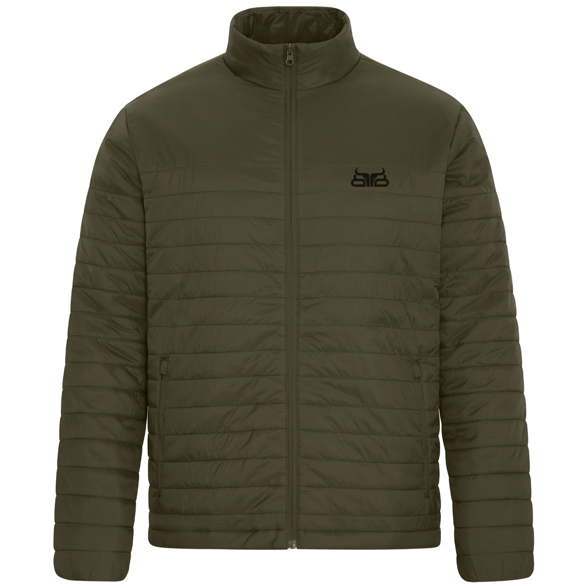 Men's Puffer Jacket- Olive