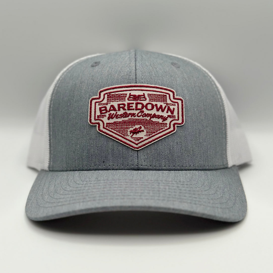 Stetson - Heather Grey & White