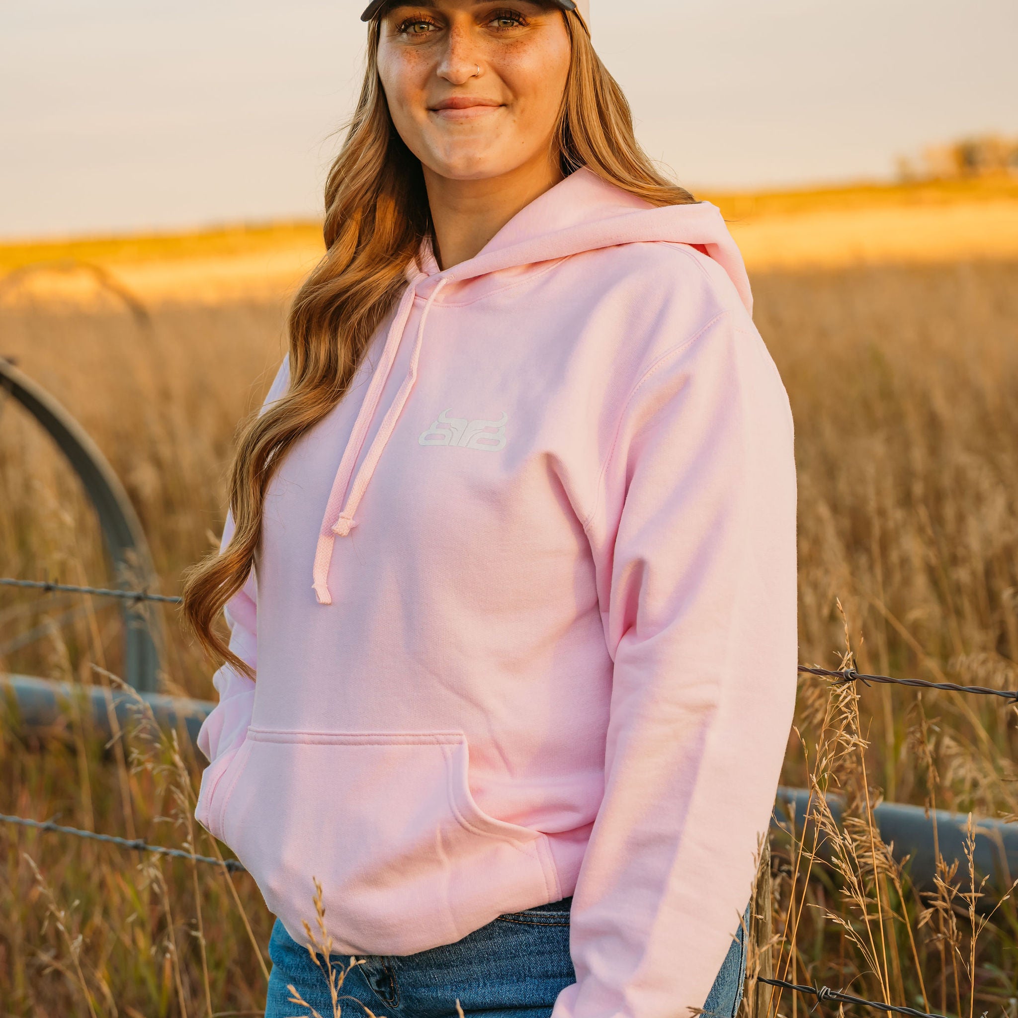 Mesquite- Pink Hoodie