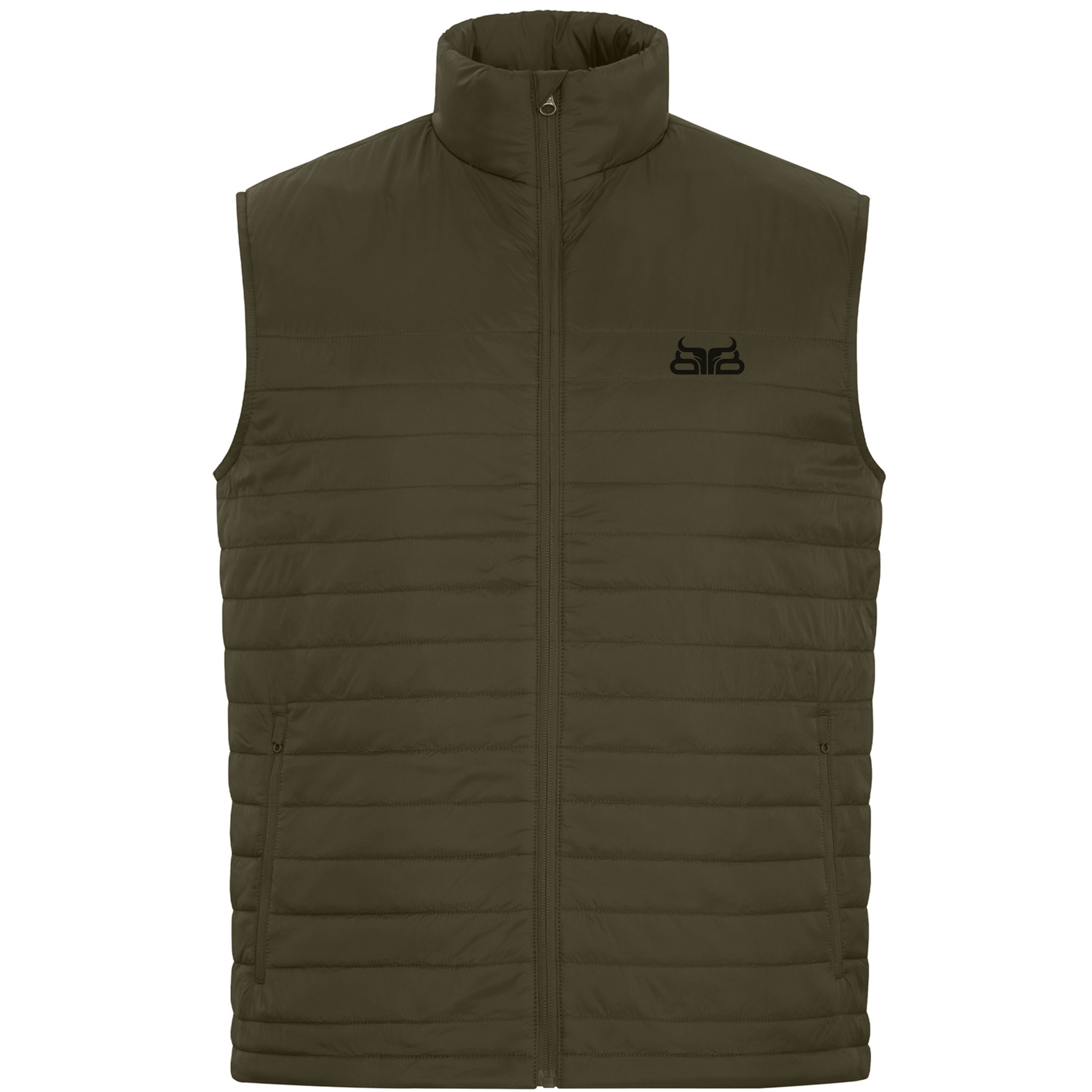 Men's Puffer Vest- Olive