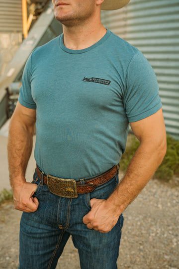 Bank- Heather Slate T-Shirt