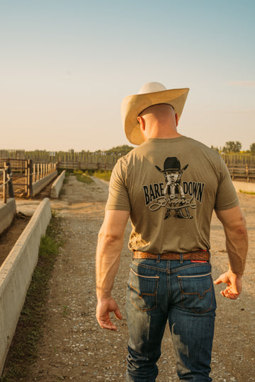 Smoker- Heather Olive T-Shirt