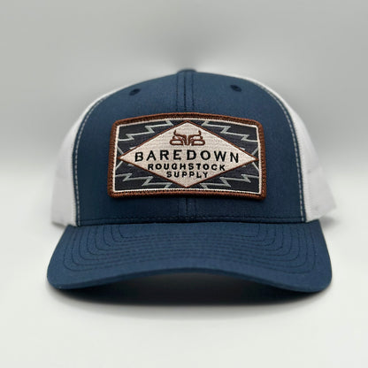 Roughstock- Navy & White