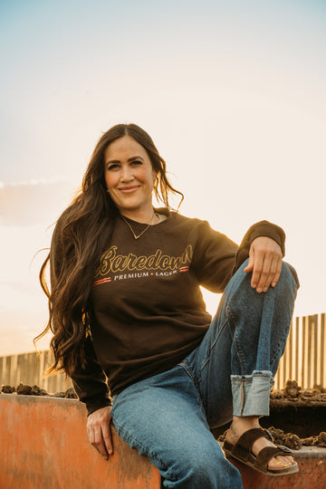 The Brewer- Brown Crewneck