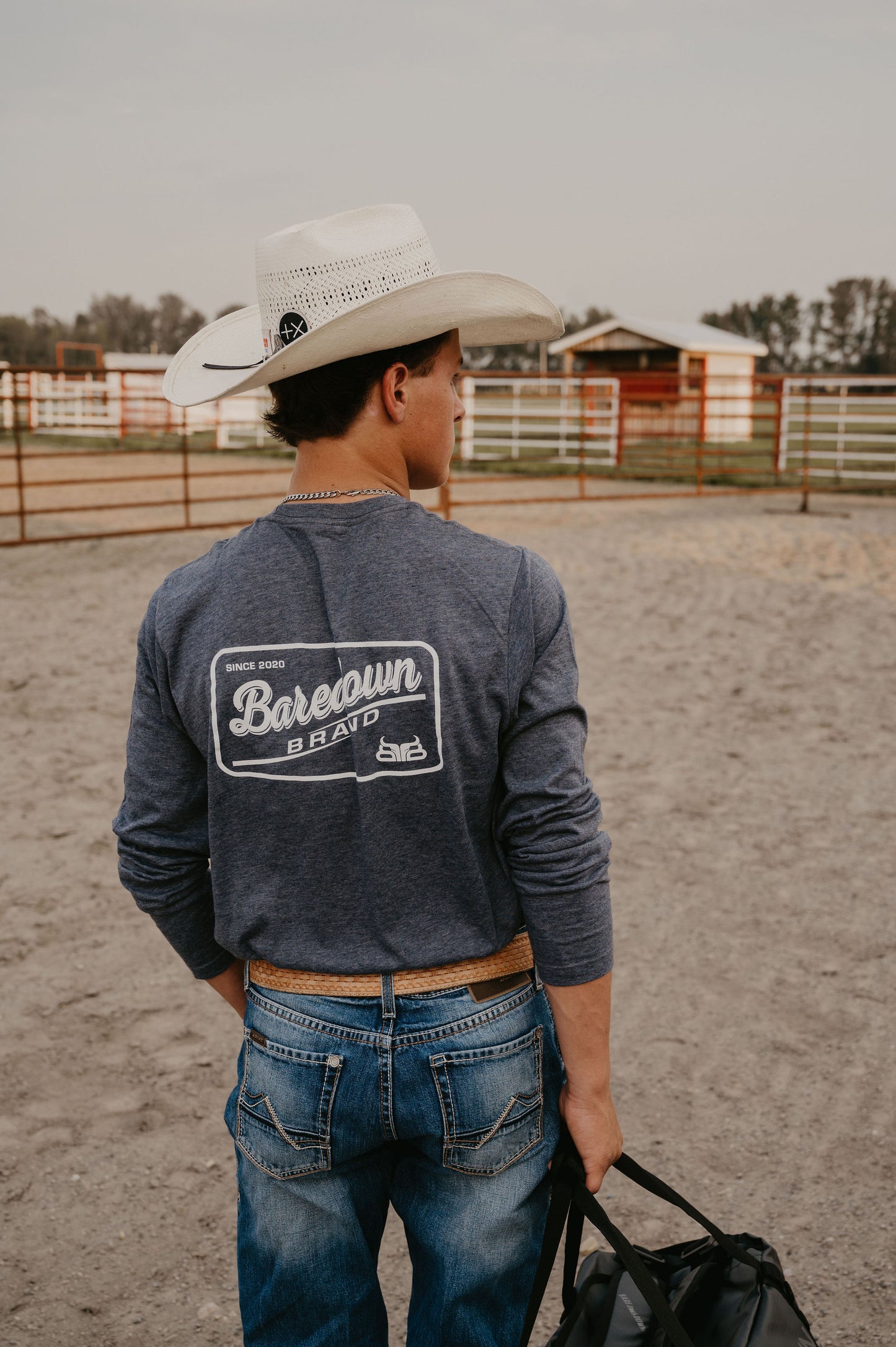 Moonshine Navy Long Sleeve