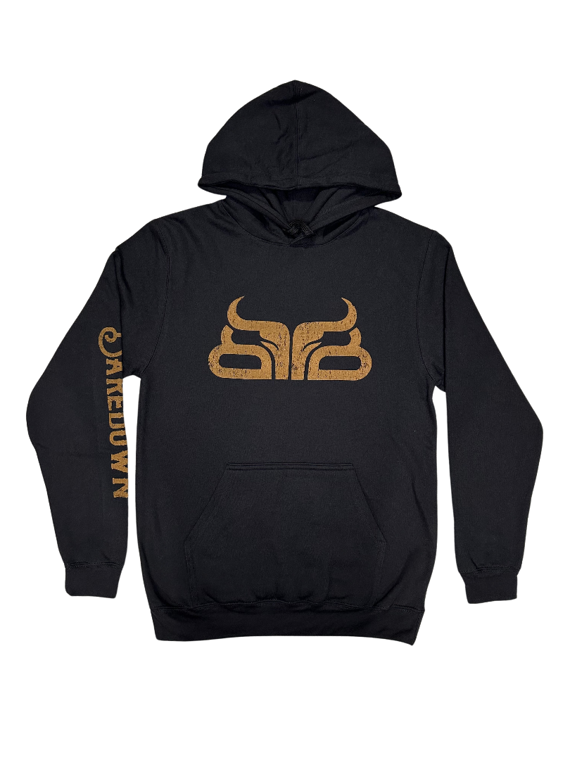 Cowpoke- Black & Copper Hoodie