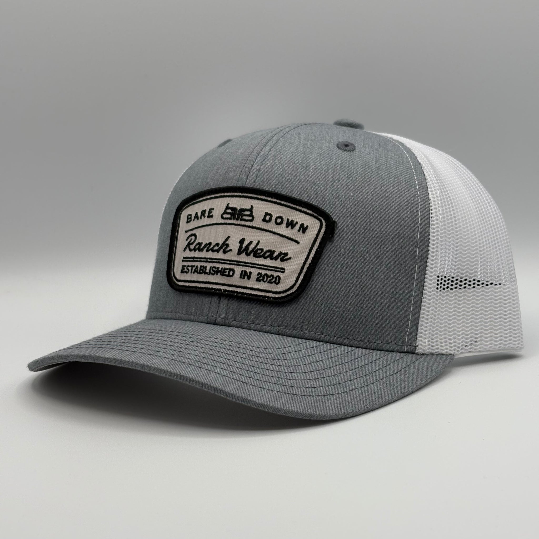 Rancher - Heather Grey & White