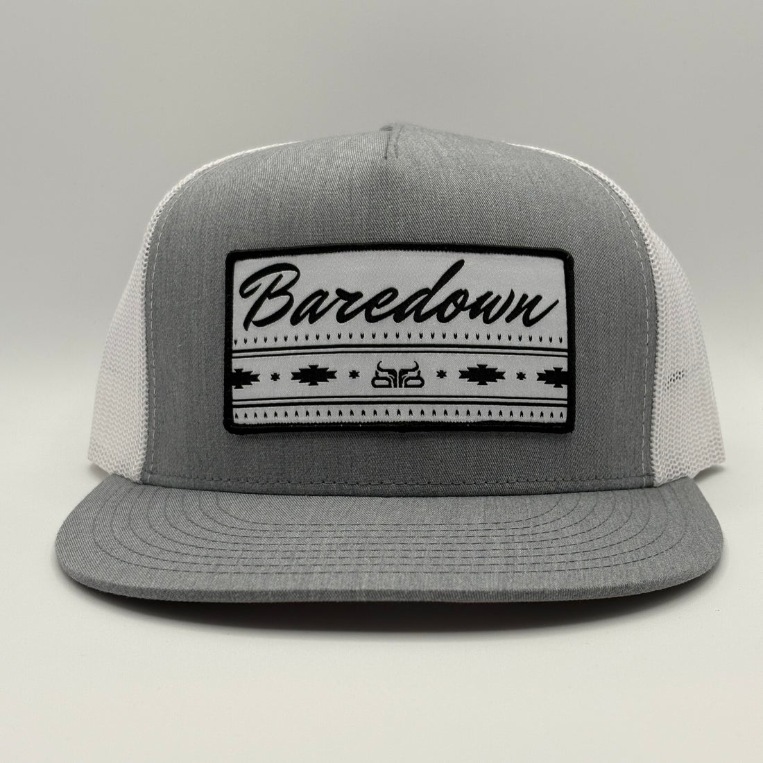 Hustle- Heather Grey & White Flat