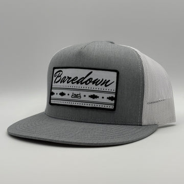 Hustle- Heather Grey & White Flat