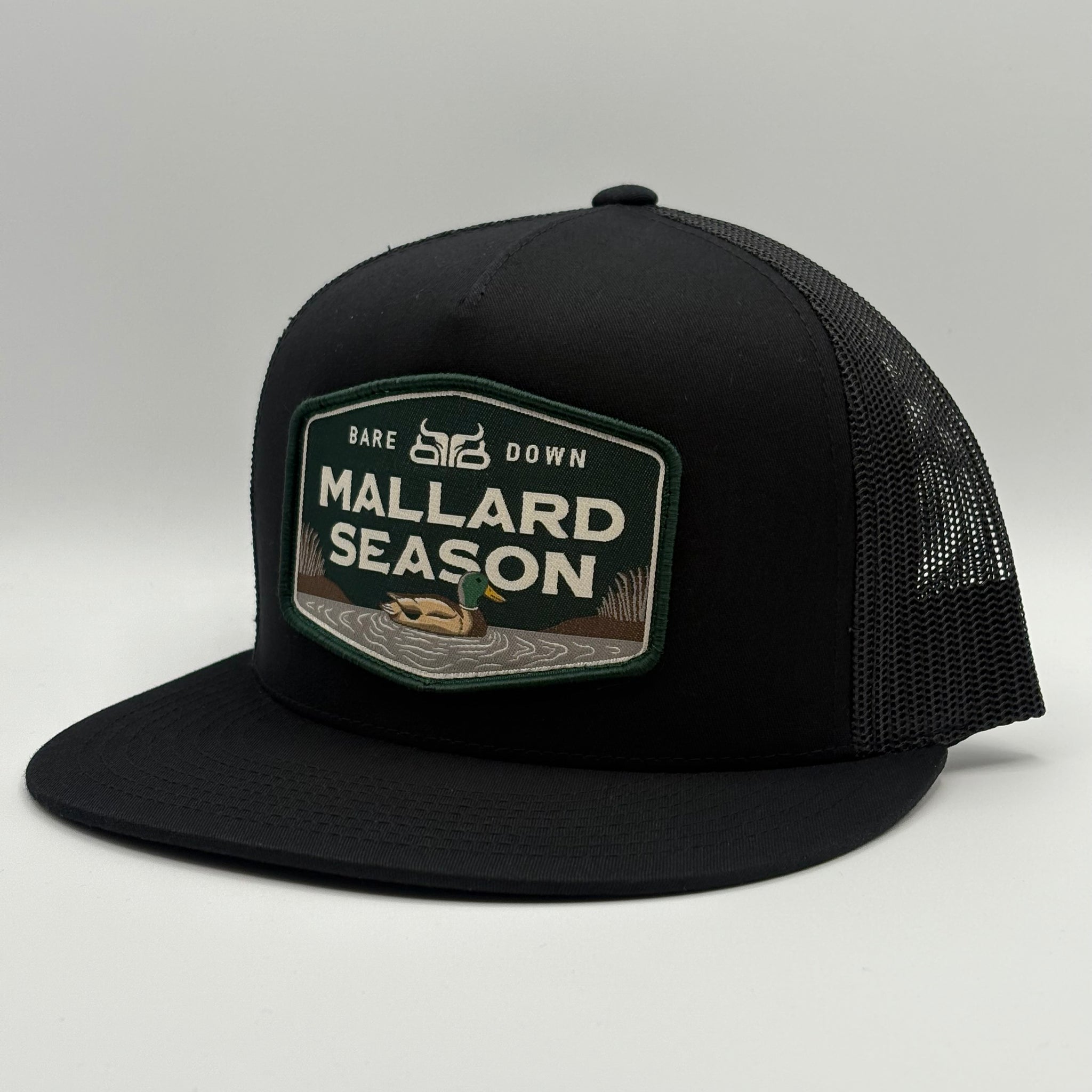 Mallard Season Green- Black Flat