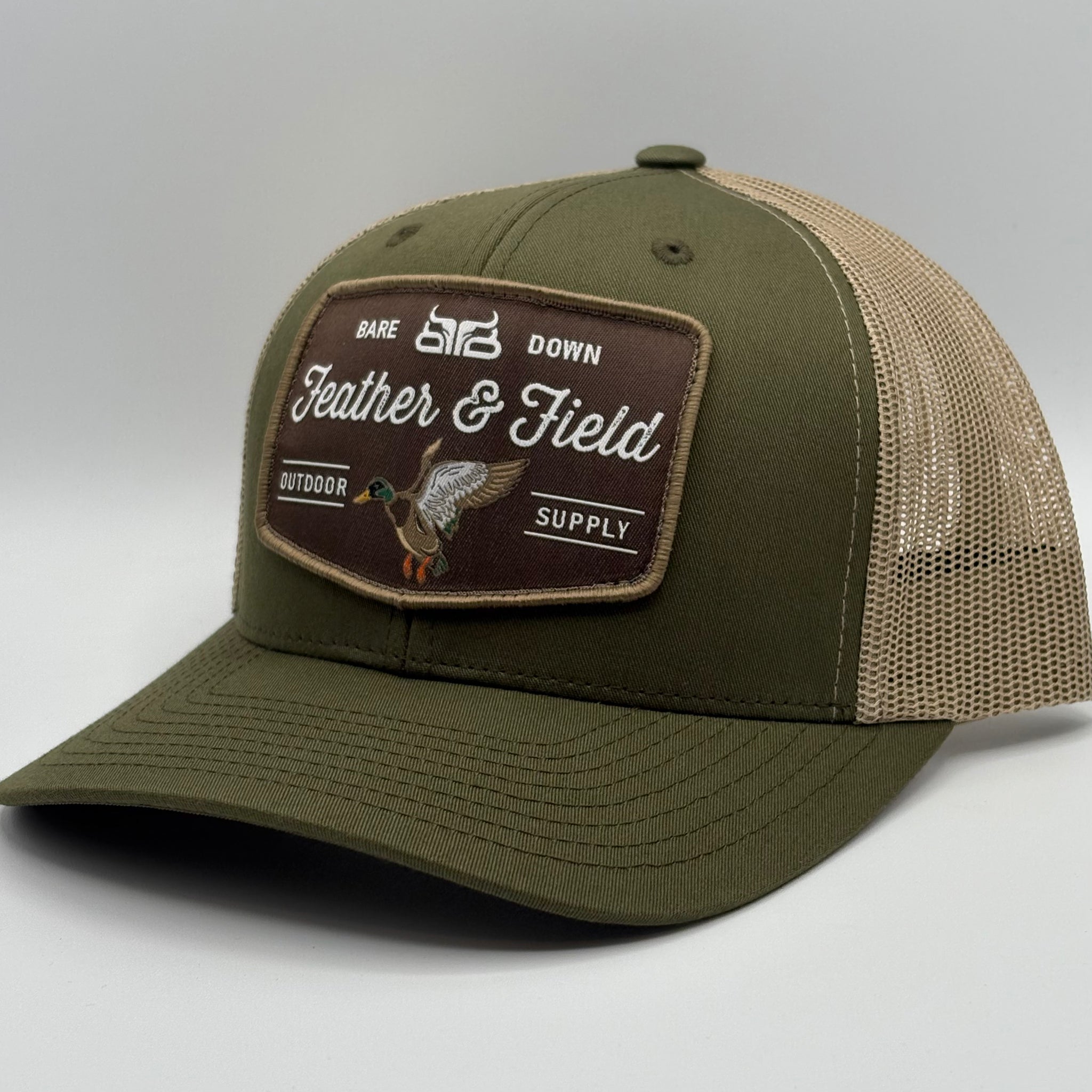 Feather & Field Brown- Moss & Khaki