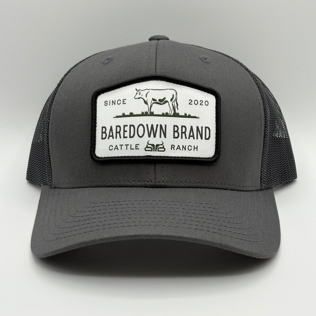 Cattle King White- Charcoal