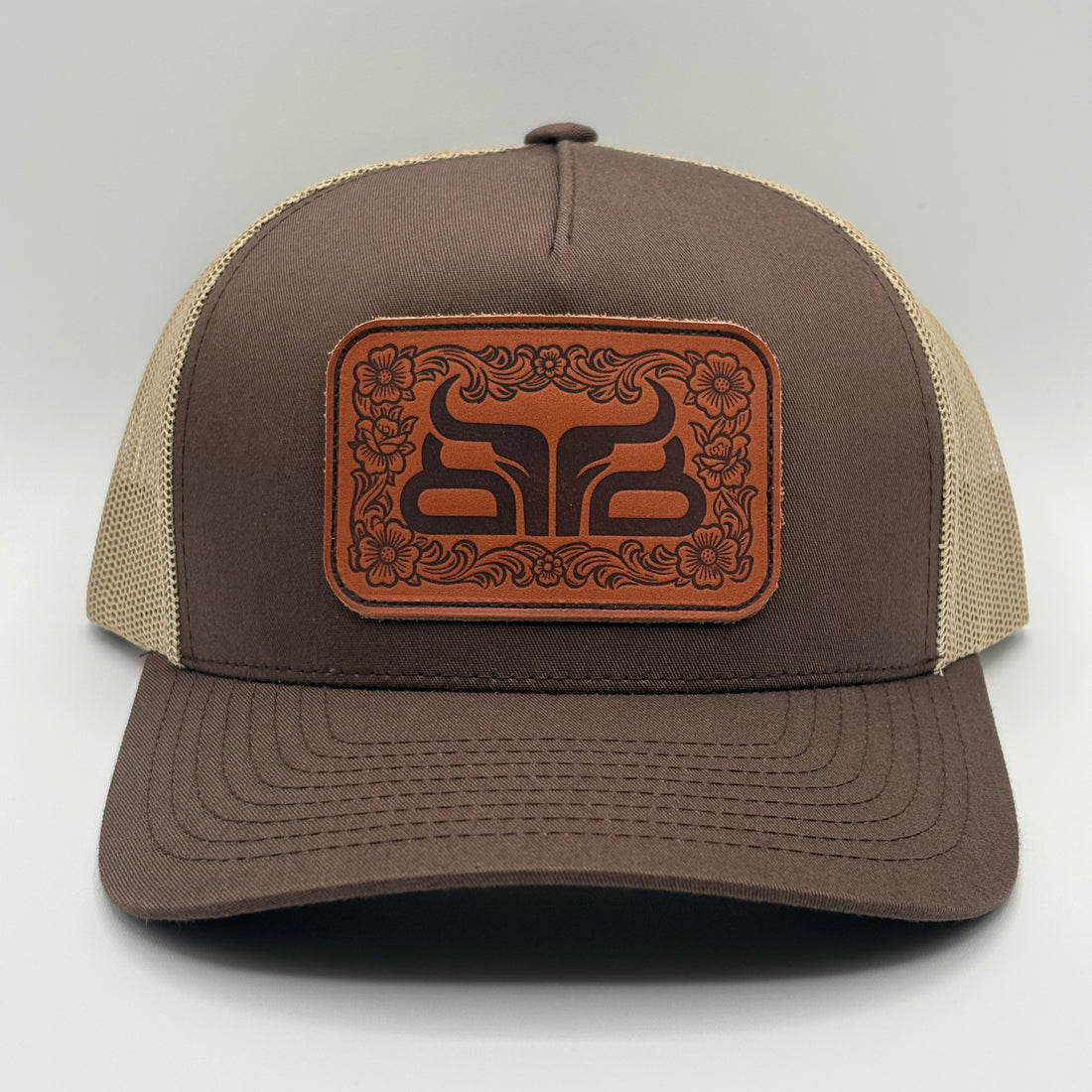 Grind Leather Patch- Brown & Khaki