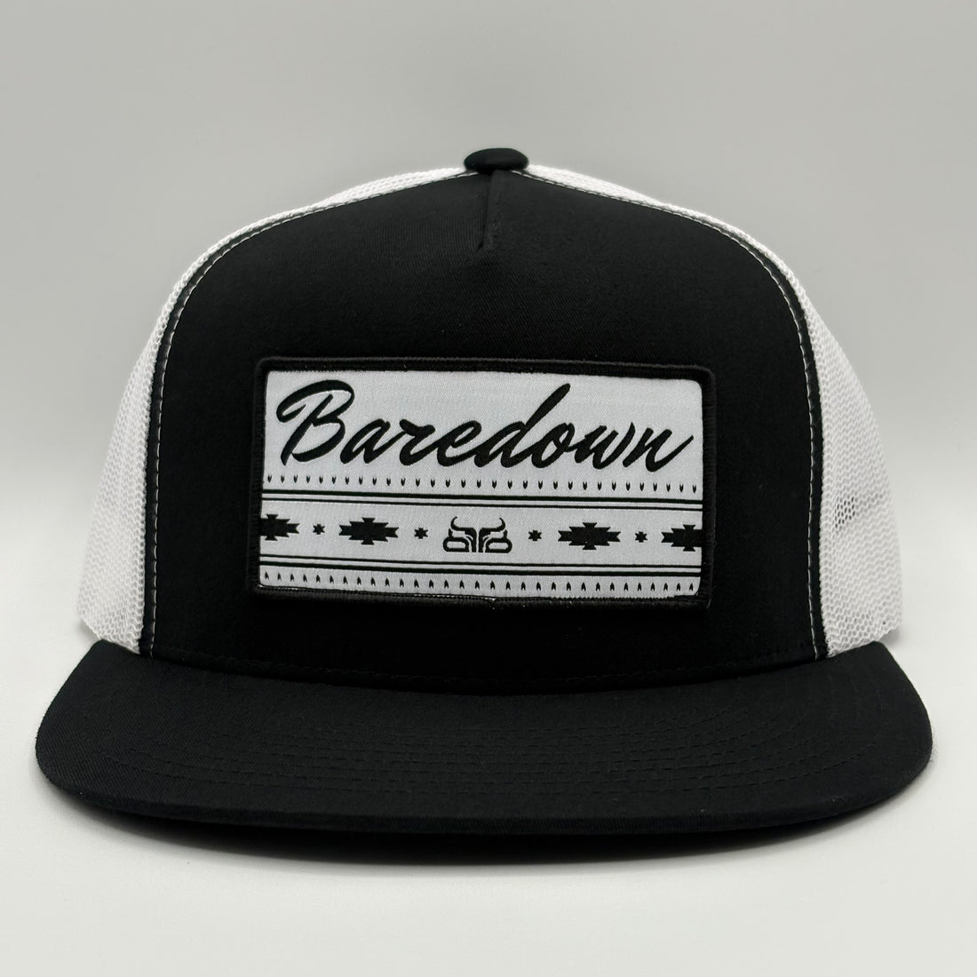 Hustle- Black & White Flat