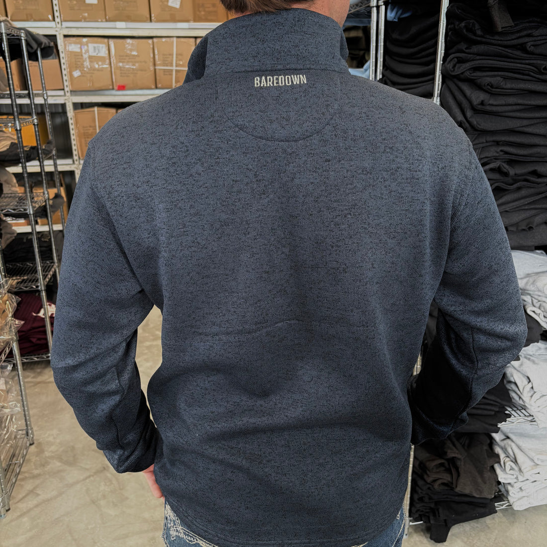 Peak- Navy Men’s 1/4 Zip