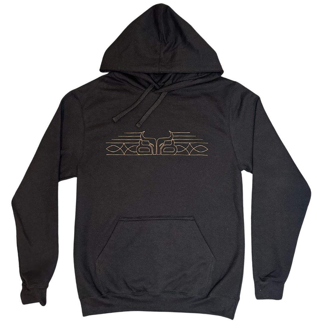 Bootstitch- Black Hoodie