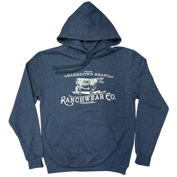 Heritage Hoodie- Heather Black Hoodie