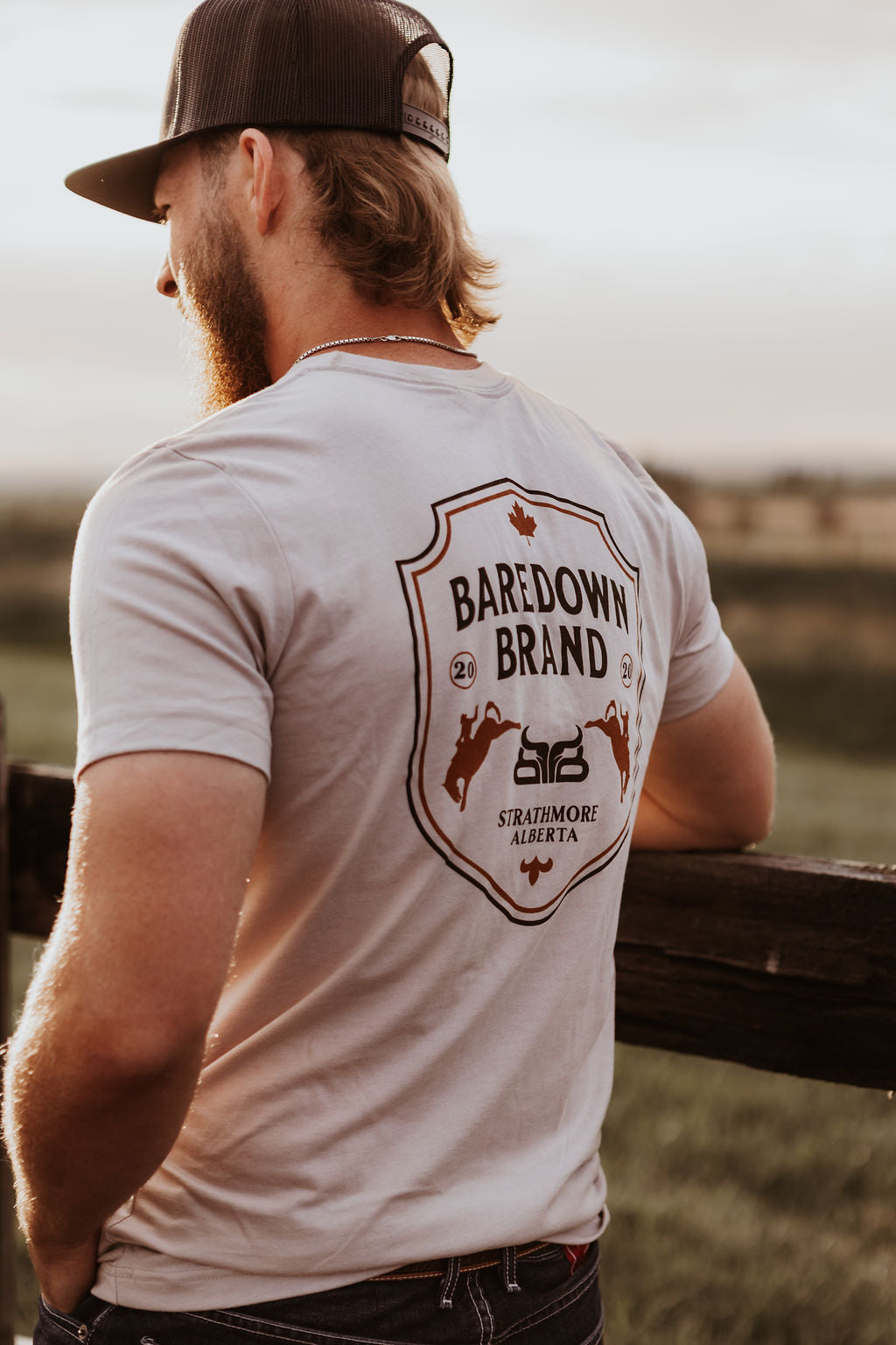 Crest- Cool Grey T-Shirt